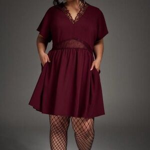 Nightfall Babydoll Mini Dress